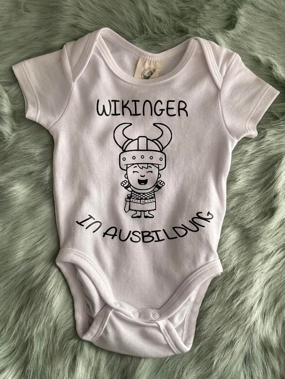 Babybody, Wikingerbody, Kinderbody, Kinderkleidung, Wikinger in Ausbildung, Viking on Training, Gewandung für den kleinen Wikinger, Vikings