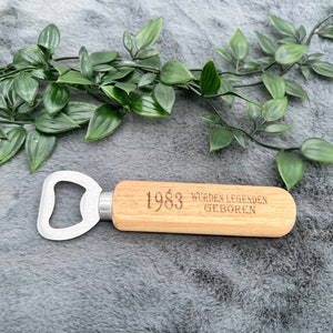 Bottle opener 14 cm customizable in various designs