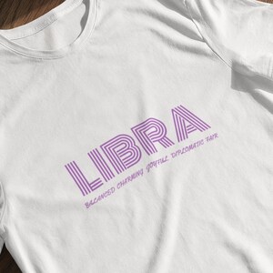 Libra Womens Shirt, Libra Gift, Libra Zodiac TShirt, Astrology Shirt, Horoscope Libra Tee, Gifts for Libra Birthday, Womens Tee