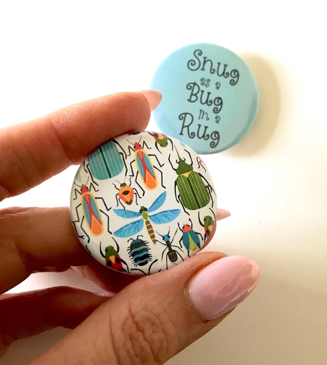 Insect Pins/insect Pin Back Buttons/set of 2 Insect Pins/bug Pins/bug ...