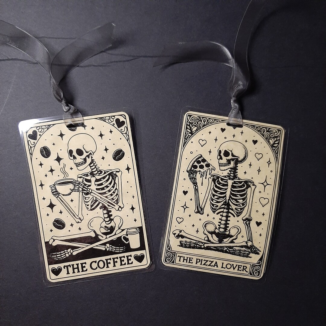 Antique Parchment Vintage Look Tarot Card Bookmark Antique Ribbon ...