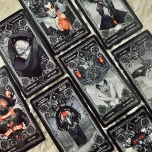 Intuitive Tarot Bookmark & Half‑Sheet Reading – Laminated Card from Your Chosen Deck XIII Tarot