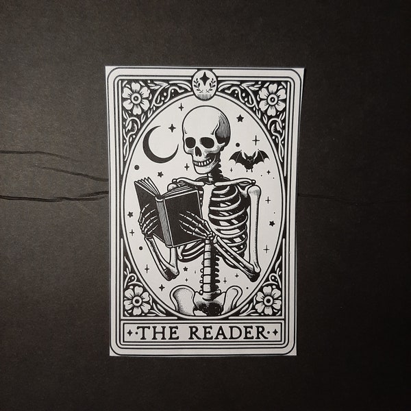 Hobbies Tarot Card Bookmark | Antique Look Vintage Look | Ribbon Tassel | Page Keeper | Book Mark | Tarot Like | Choose Your Paper