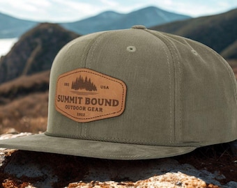 Richardson Corduroy Rope Hat | Custom Patch, Vintage Style Cap (UPF 50+) Bulk Hats