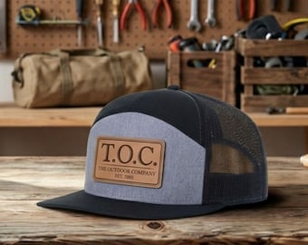 Custom 168 Richardson 168 – The Modern 7-Panel Flat Bill Trucker Bulk Hats