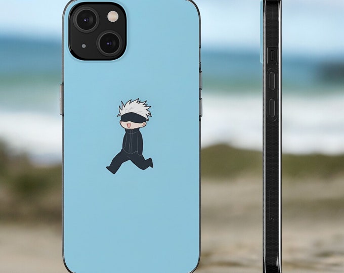 Jujutsu Kaisen Anime Manga Phone case for iPhone 15/14/13/12/11/X/SE/8 S24 S23 S22 S21, Anime Lover Gift, Manga Gift, Kawaii Phone Case