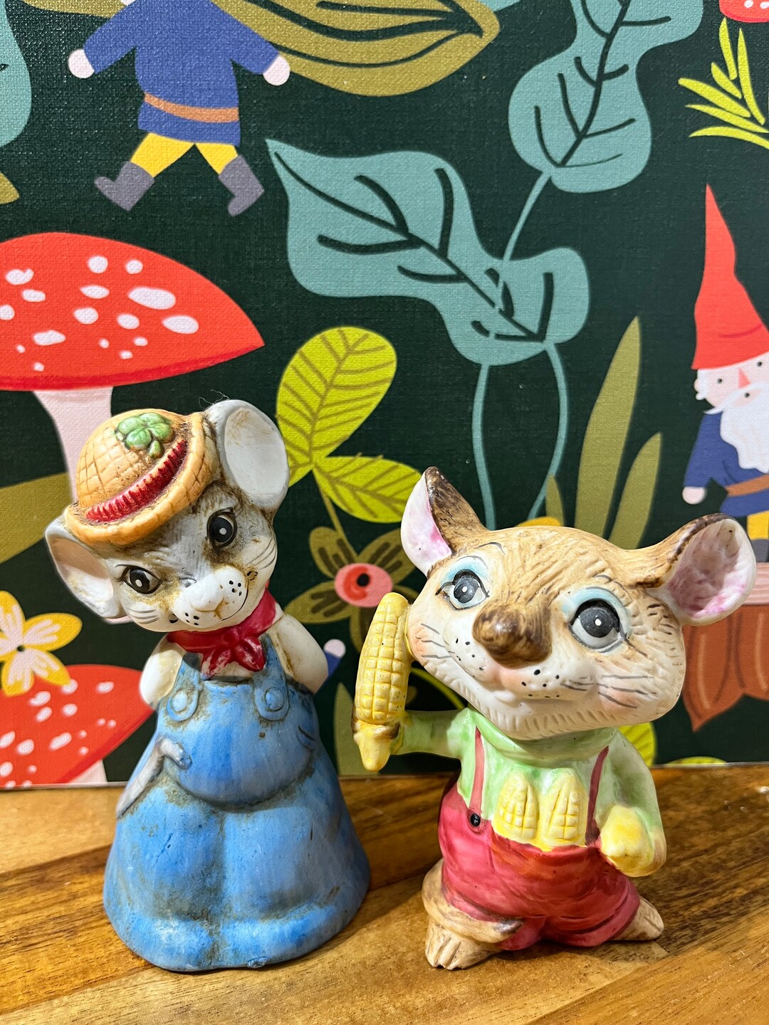 Vintage Mice, Mice Figurines, Jasco Critter Bell, Homco Etsy