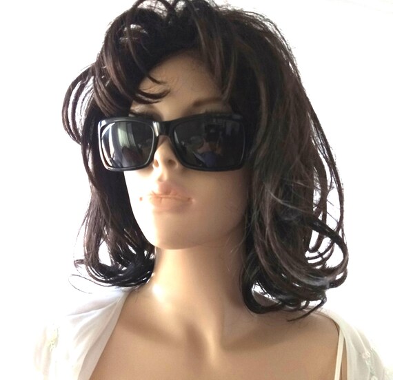 Max Mara Designer Sunglasses + Case, Rectangular,… - image 8