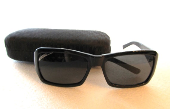 Max Mara Designer Sunglasses + Case, Rectangular,… - image 9