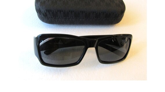 Max Mara Designer Sunglasses + Case, Rectangular,… - image 3