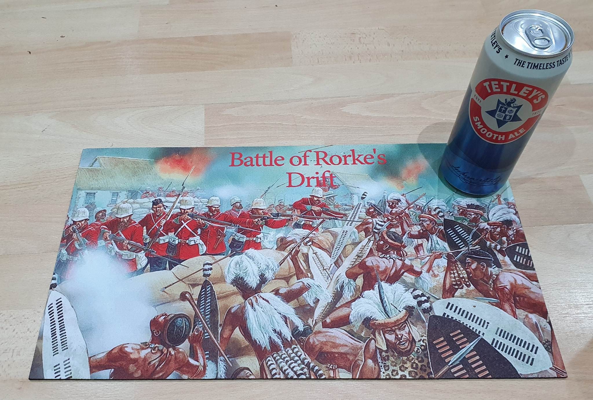 Neoprene Battle of Rorke's Drift Bar Runner Etsy