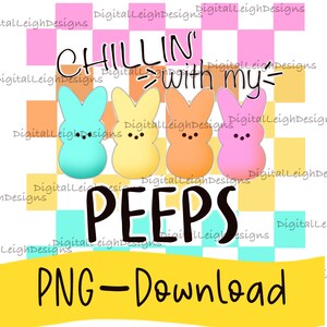 Easter Peeps chillin with my peeps