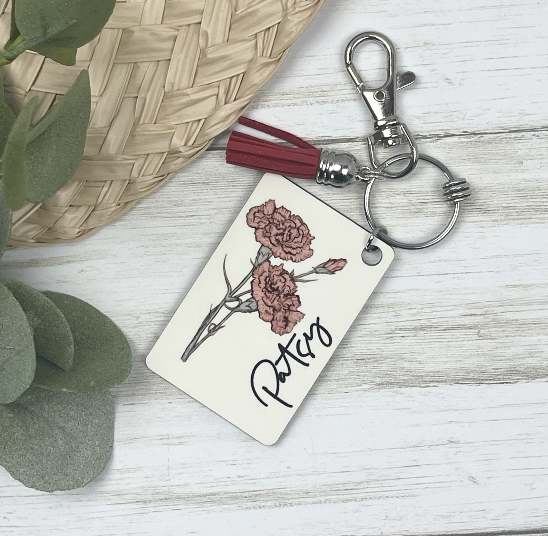 Key Rings Tag Custom Keychain Personalized Unique Gifts for Mom