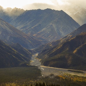 Digital Photo Downloads - Yukon Fall Landscapes Wide