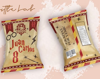 Chips Bags, Harry Potter, Kids Birthday, Template Printable, Birthday Party, Cumpleaños, Fiesta Infantil
