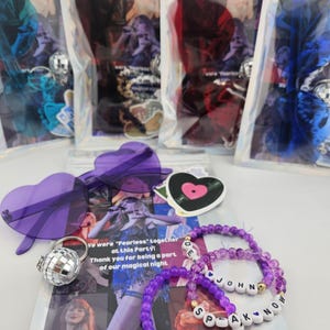 Set of 10, 20, 30, Birthday Par-Tay Favor Sets, T-Swizzle Birthday, Birthday Era, Thank you bags, Gift bags, Party Favors Sets
