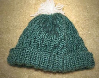 Crochet Pattern - Ripple Beanie - Easy