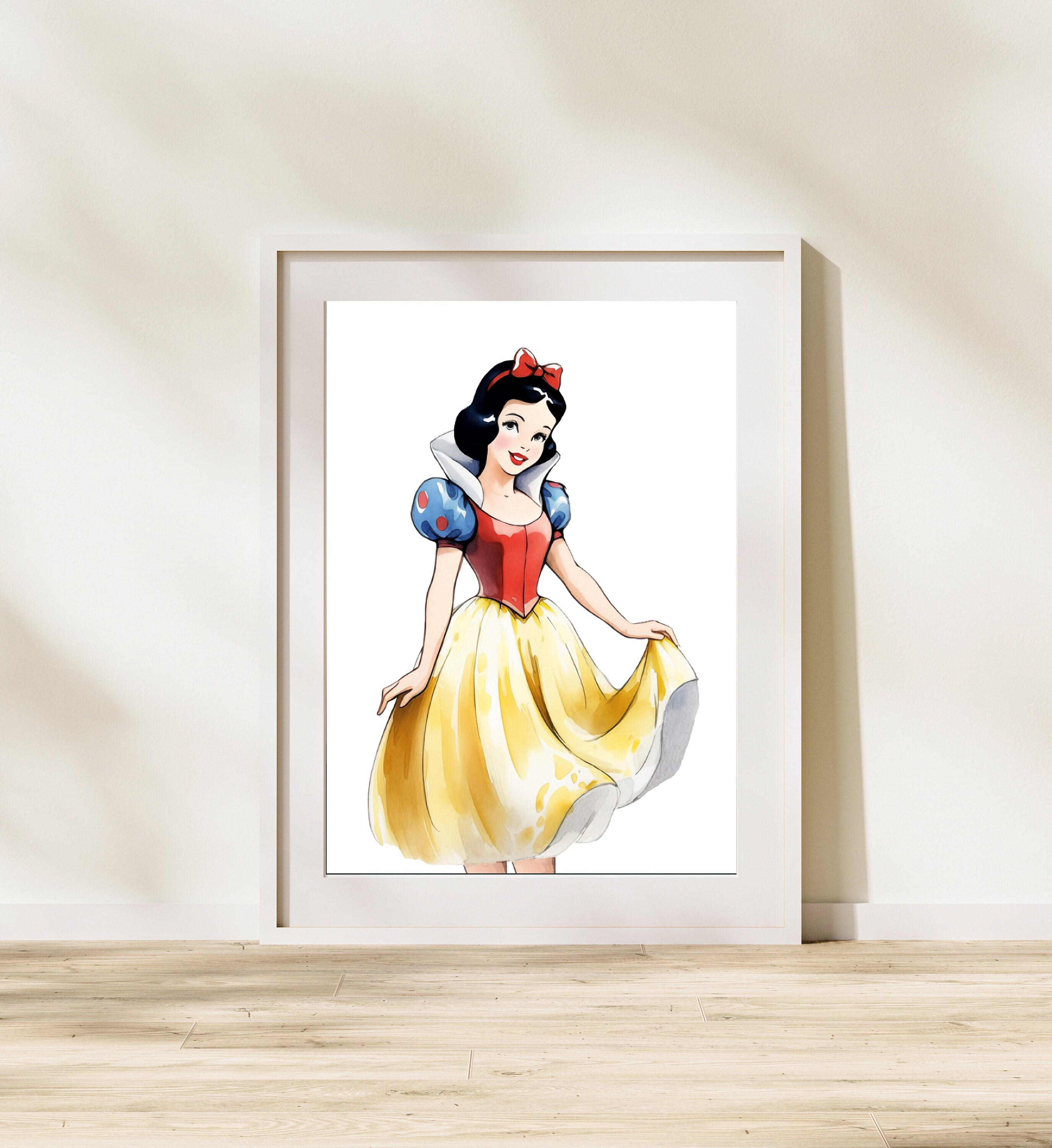 Prinzessin Schneewittchen Drucke, bedruckbare Prinzessin, Disney Wandkunst,  Schneewittchen Aquarell Kunst, Mädchen-Kinderzimmer-Kunst, Aquarell  Prinzessin Kinderzimmer Kunst - Etsy Österreich, image size:2750x3000