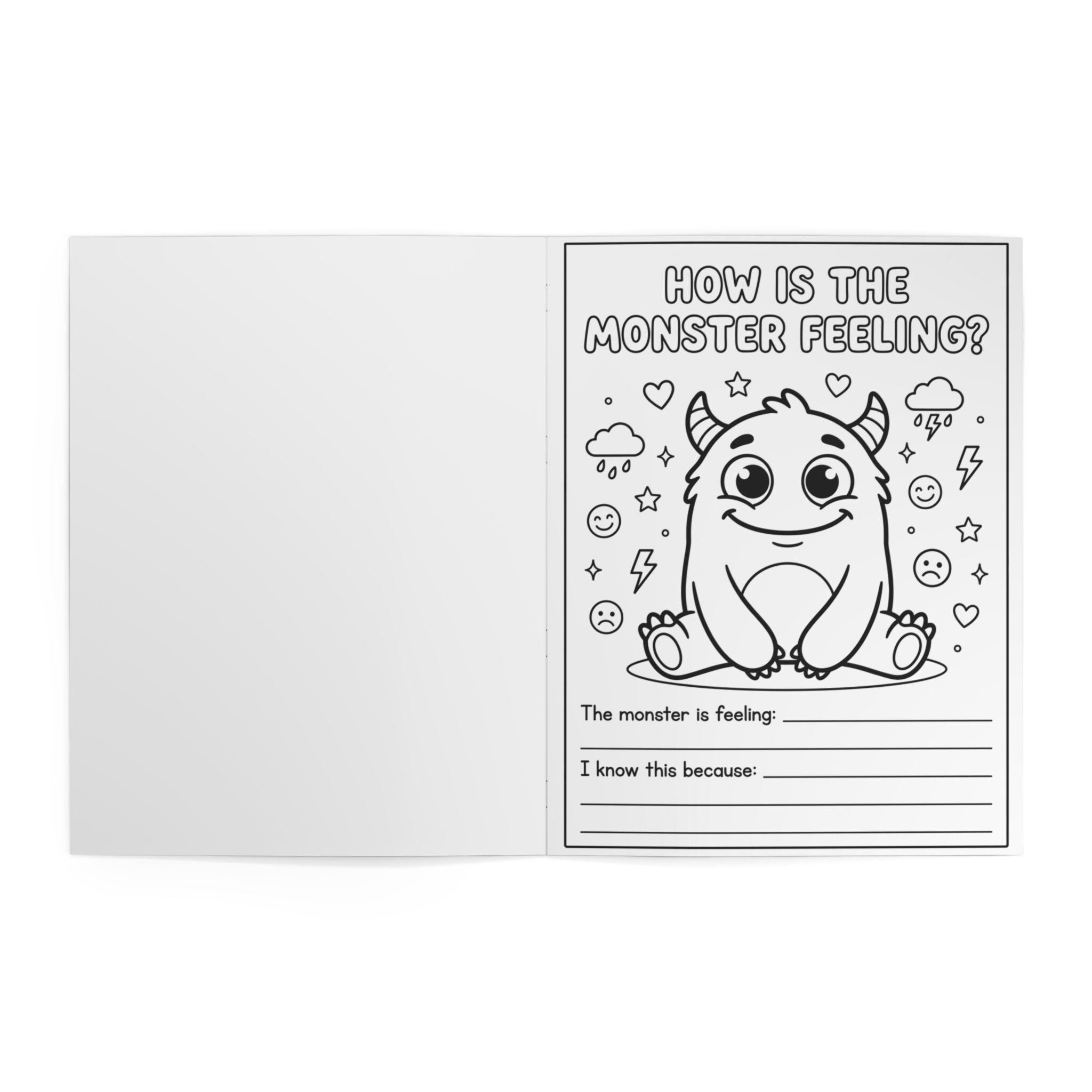 Social Emotional Learning Coloring Book for Kids, Feelings and Coping ...