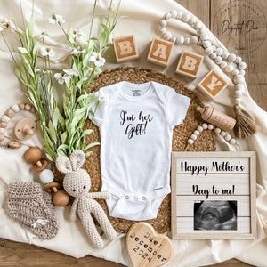 Mothers Day baby announcement, Digital Pregnancy Announcement, mothers day Pregnancy Announcement, Baby Announcement, first mothers day baby