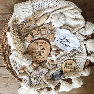 Baby announcement digital Fall Pregnancy Announcement thanksgiving baby announcement hunting baby reveal gender neutral baby announcement