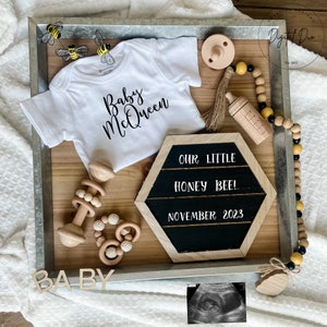 Summer Pregnancy Announcement, Baby Announcement, honey bee announcement, Mothers Day Announcement, BABY REVEAL, spring baby reveal, Bee
