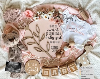 Accessori Foto Per Bambini Set Numeri E Parole In Legno Per Foto - Segna Traguardi Gravidanza E Bambino, Accessorio Fotografico Segna Traguardi Bambino - 5