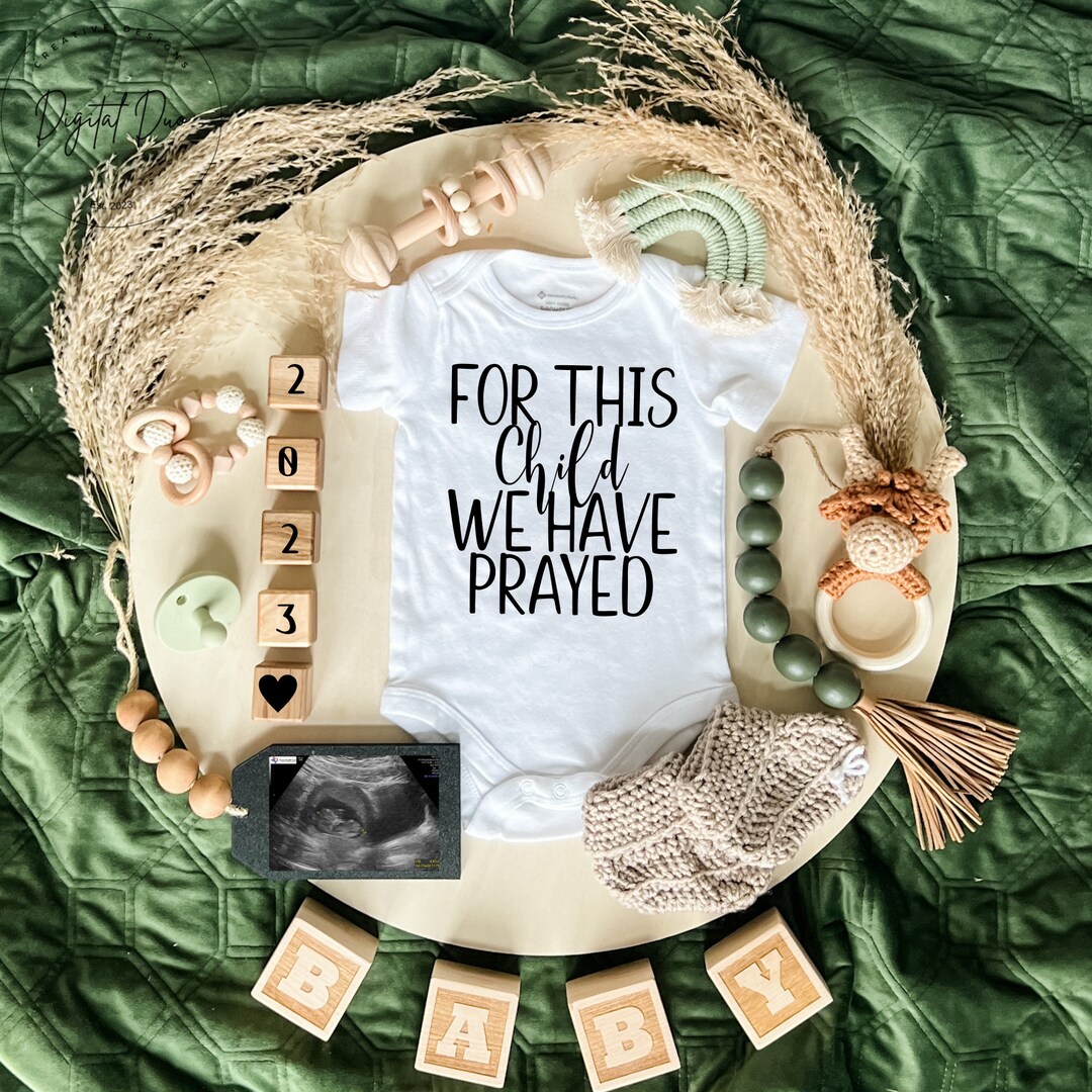 Gender Neutral Baby Announcement, Digital Pregnancy Announcement, Baby