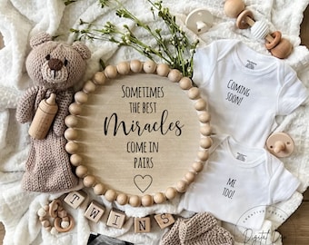 Digital Twin Pregnancy Announcement: Religious Baby Reveal (Digital Download)