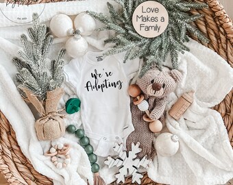 Christmas Adoption Announcement: Social Media Reveal (Digital Download)