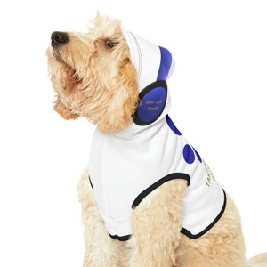 Hoodie Shirt for Small or Medium Sized Dogs.  Dog Walking Shirt.  Dog Owner Shirt.  Funny Dog Shirt. Dog Owner Gift for New Dog Owner.