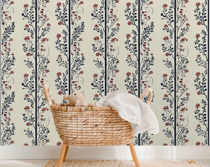 Luxury Heirloom Nursery and Kids Room Wallpaper by Lisa Kanova