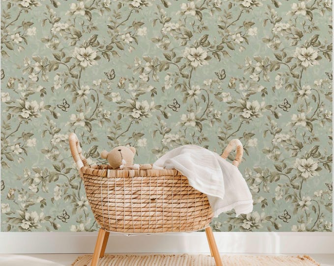 Luxury Heirloom Nursery and Kids Room Wallpaper by Lisa Kanova
