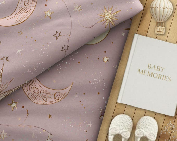 100% Pima Cotton Nursery or Kid's Room Modern Heirloom Fabric