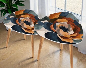 Modern Artisan Nesting Accent Tables | Bamboo and MDF