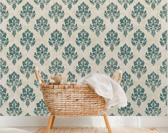 Luxury Heirloom Nursery and Kids Room Wallpaper by Lisa Kanova