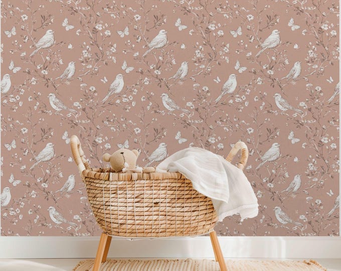 Luxury Heirloom Nursery and Kids Room Wallpaper by Lisa Kanova