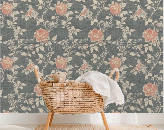 Luxury Heirloom Nursery and Kids Room Wallpaper by Lisa Kanova
