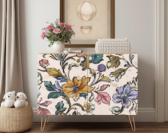 Artisan Nursery Wooden Credenza Made in the USA Designed by Lisa Kanova