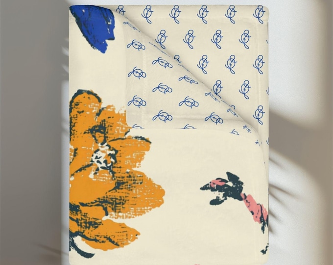 Reversible Two-Sided Throw Blanket | by Lisa Kanova in Afternoon in Old Marseilles