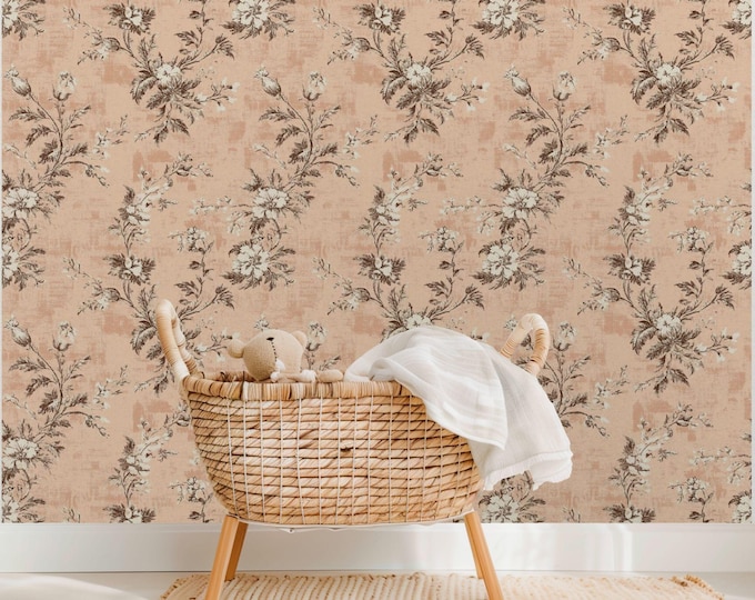 Luxury Heirloom Nursery and Kids Room Wallpaper by Lisa Kanova