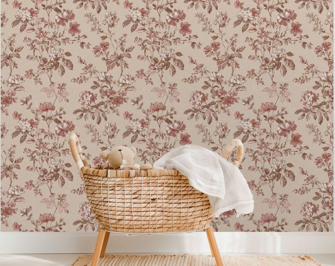 Luxury Heirloom Nursery and Kids Room Wallpaper by Lisa Kanova