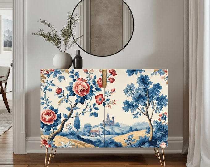 Artisan Statement Wooden Credenza Made in the USA by Lisa Kanova