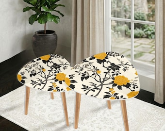 Lanterns at the Summer Estate | Triangle Coffee Table Set of 2 (Made in USA)