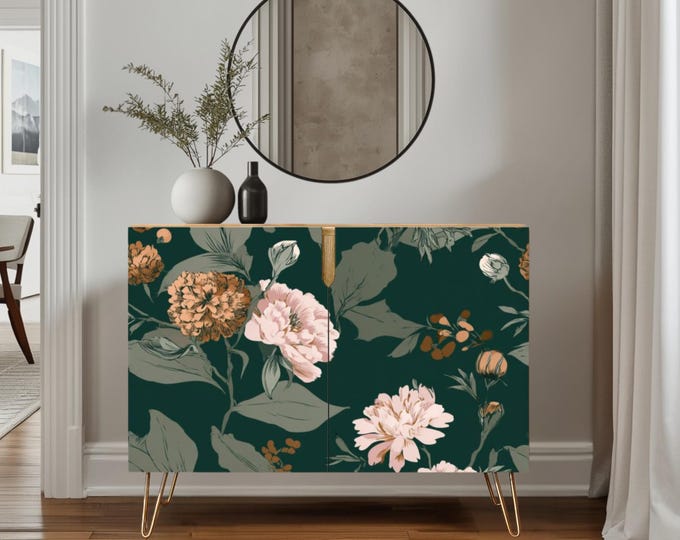 Artisan Statement Wooden Credenza Made in the USA by Lisa Kanova