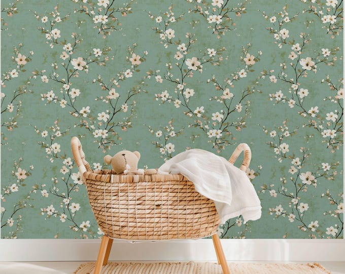 Luxury Heirloom Nursery and Kids Room Wallpaper by Lisa Kanova