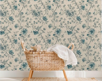 Luxury Heirloom Nursery and Kids Room Wallpaper by Lisa Kanova