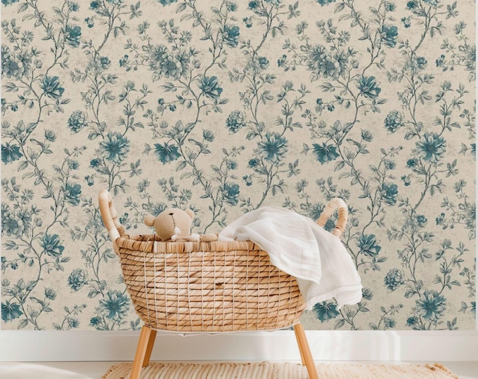 Luxury Heirloom Nursery and Kids Room Wallpaper by Lisa Kanova