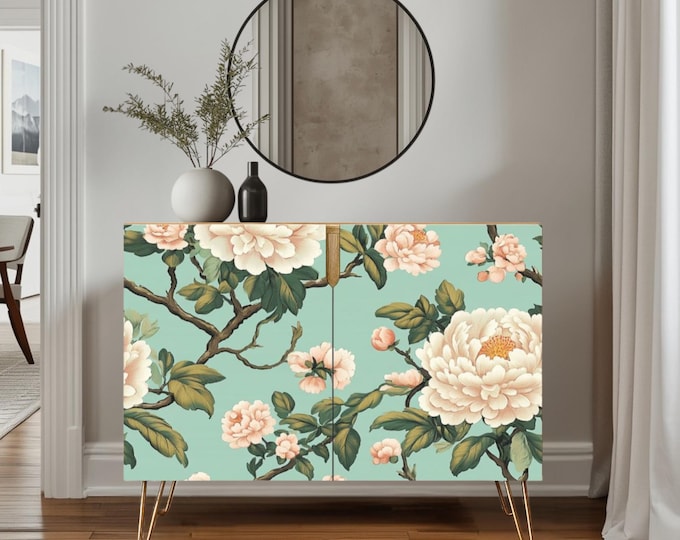 Artisan Statement Wooden Credenza Made in the USA by Lisa Kanova