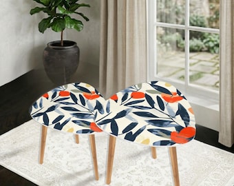 Soiree at the Lagoon | Artisan Nesting Table Set of 2 (Made in USA)